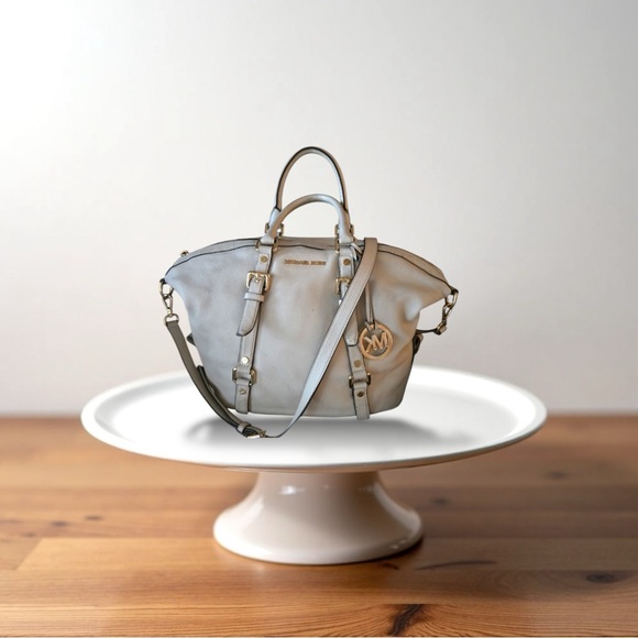 Michael Kors EUC  BEDFORD Bowling Satchel - Picture 5 of 9